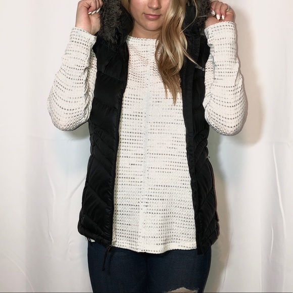 - WHITE SPECKLED SWEATER, CROSS BACK - - Picture 3 of 3